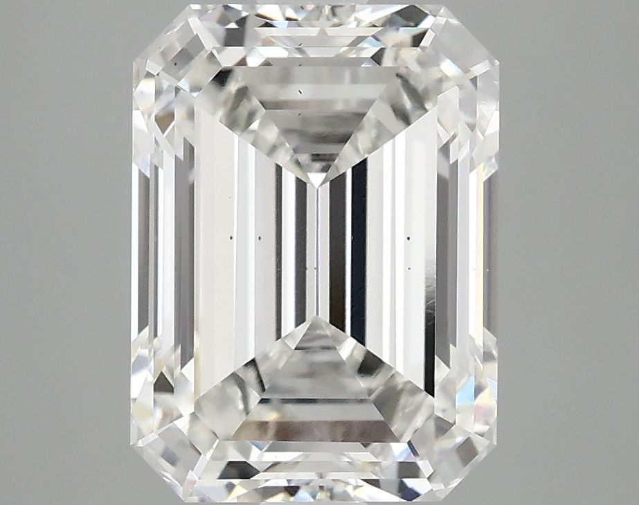 4.09 ct. emerald Lab Grown Diamond front image