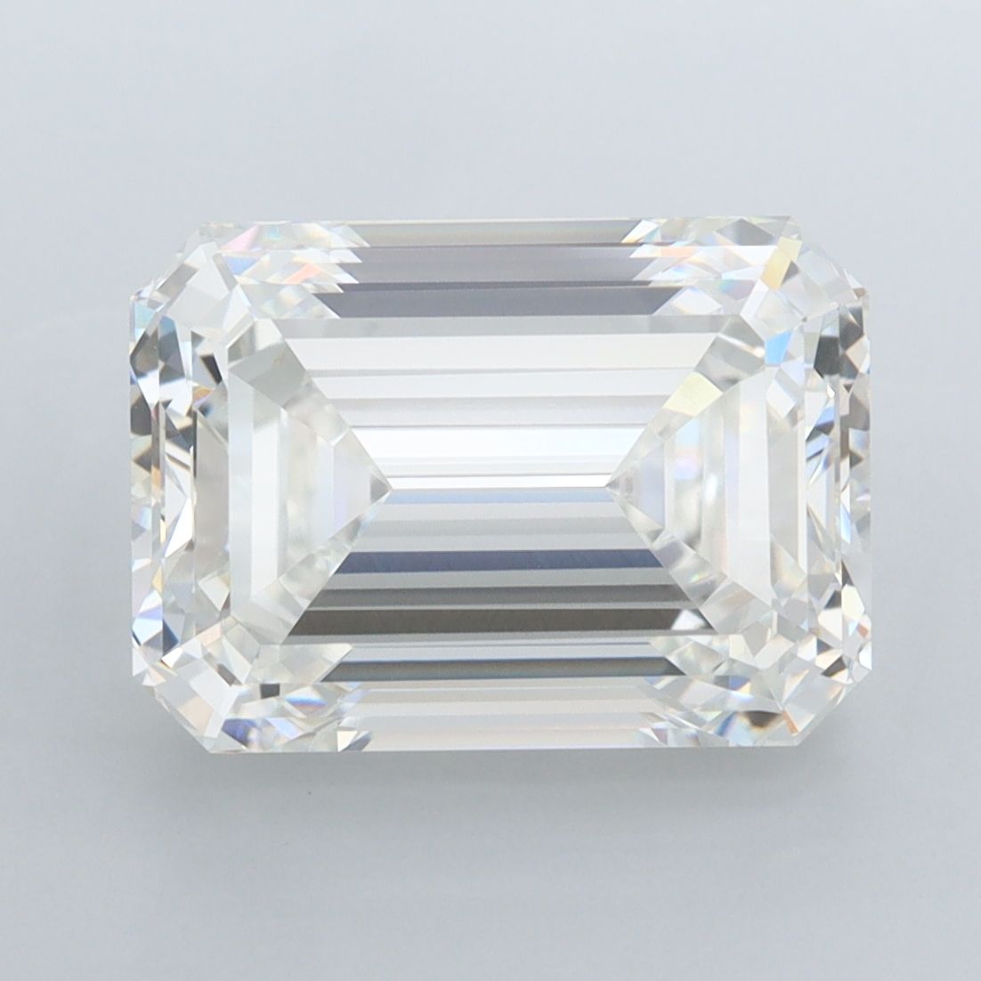 6.01 ct. emerald Lab Grown Diamond front image