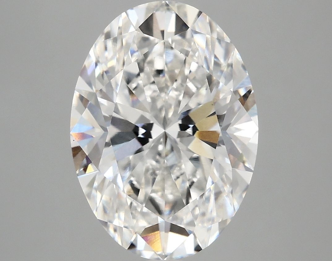 4.10 ct. oval Lab Grown Diamond front image
