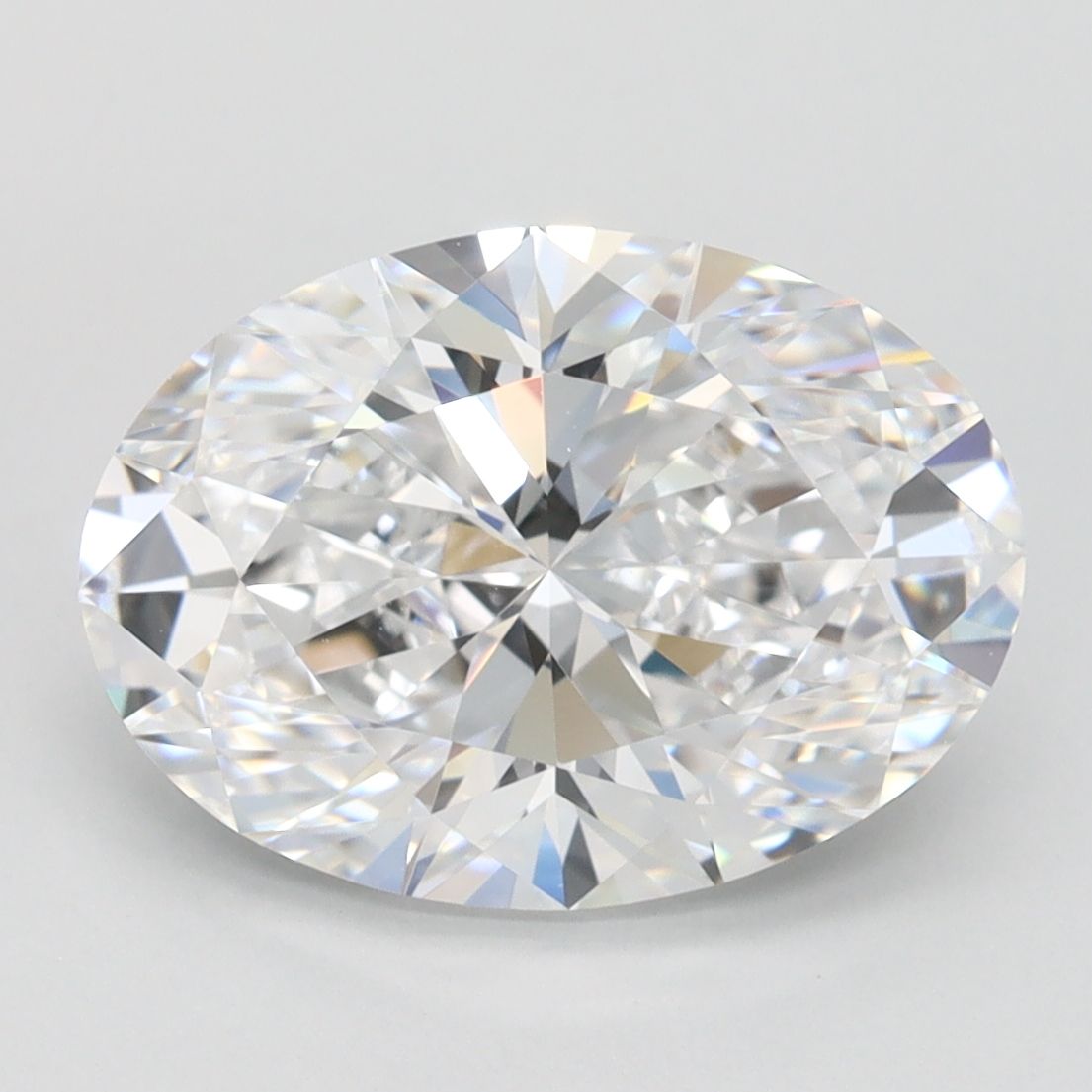 3.07 ct. oval Lab Grown Diamond front image