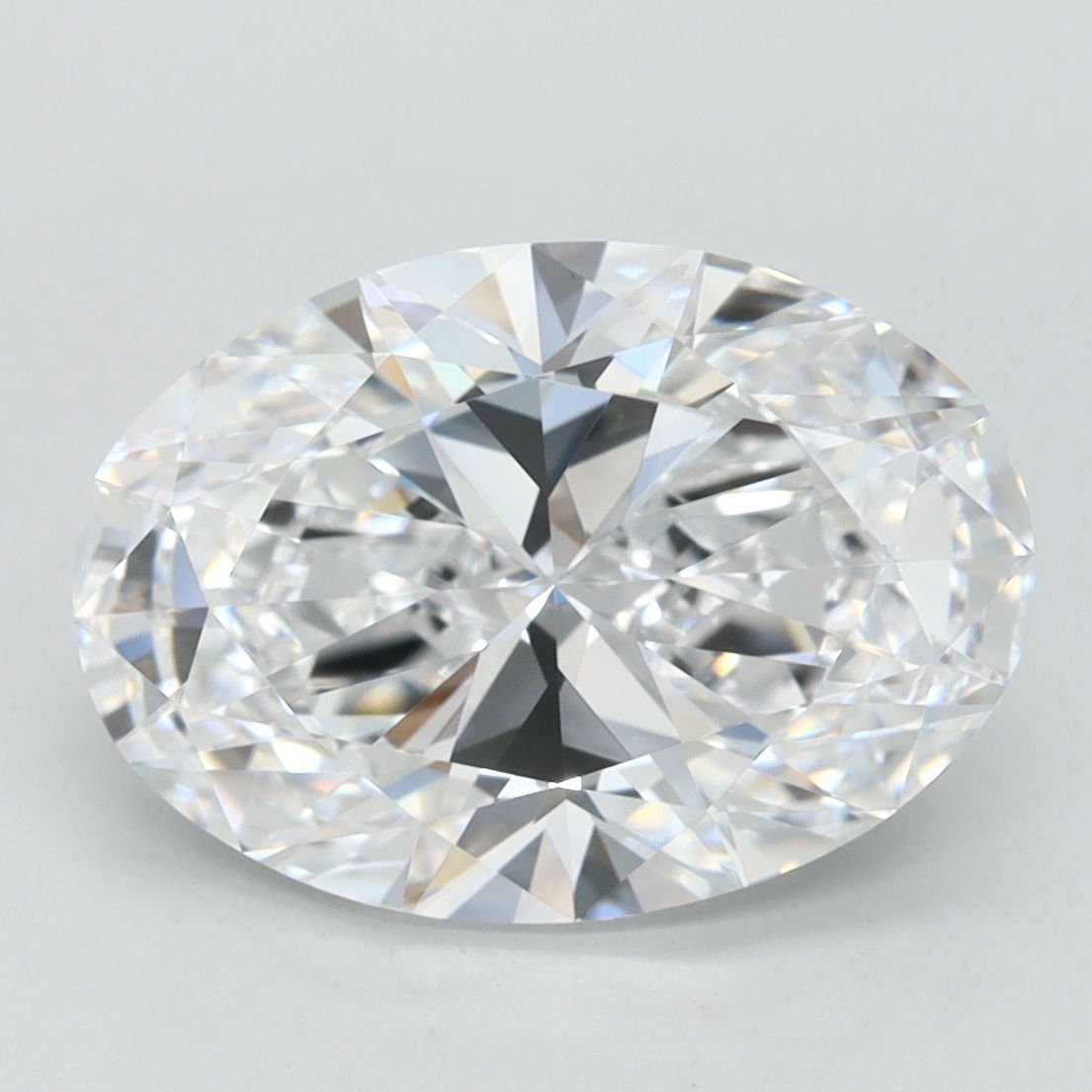 3.01 ct. oval Lab Grown Diamond front image