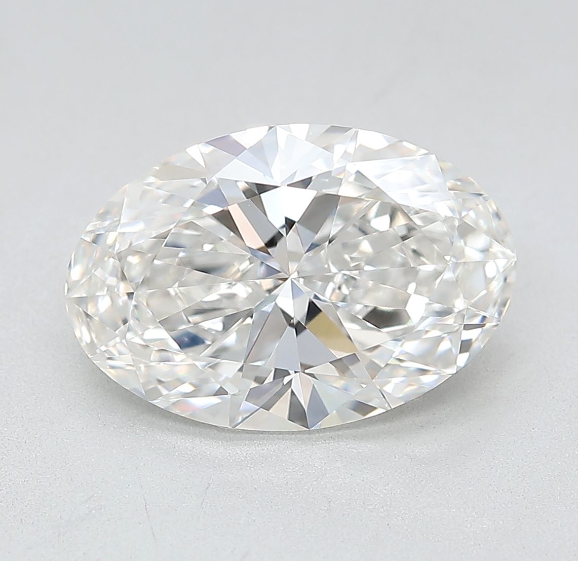 3.11 ct. oval Lab Grown Diamond front image