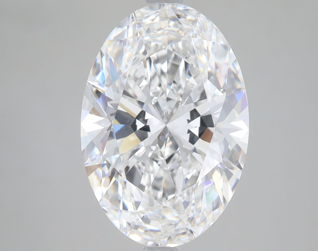 5.05 ct. oval Lab Grown Diamond front image