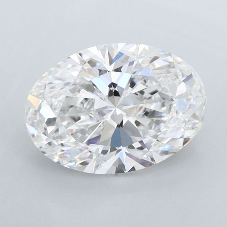 1.24 ct. oval Lab Grown Diamond front image