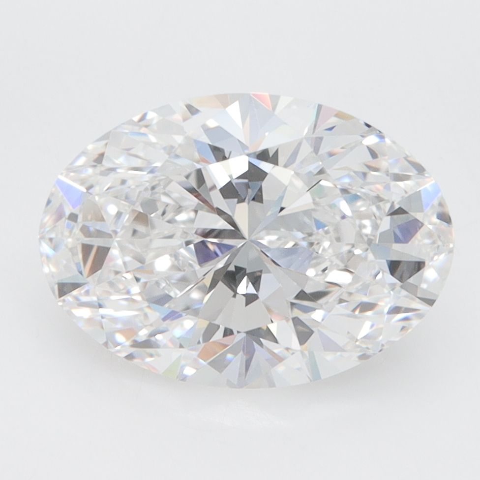 3.03 ct. oval Lab Grown Diamond front image