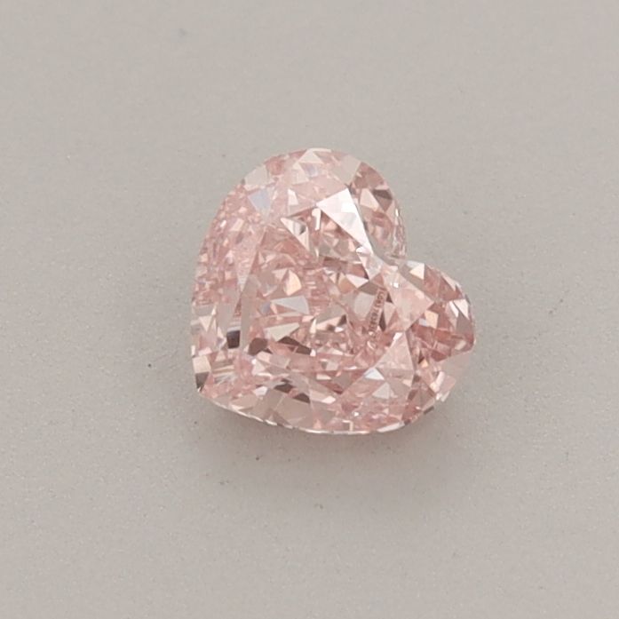 0.41 CT Fancy Vivid Pink HEART