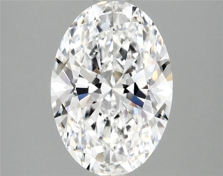3.02 ct. oval Lab Grown Diamond front image