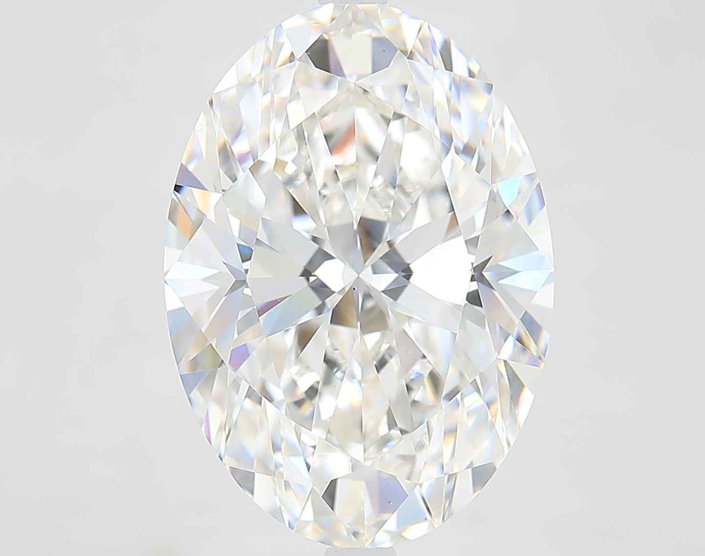 9.22 ct. oval Lab Grown Diamond front image
