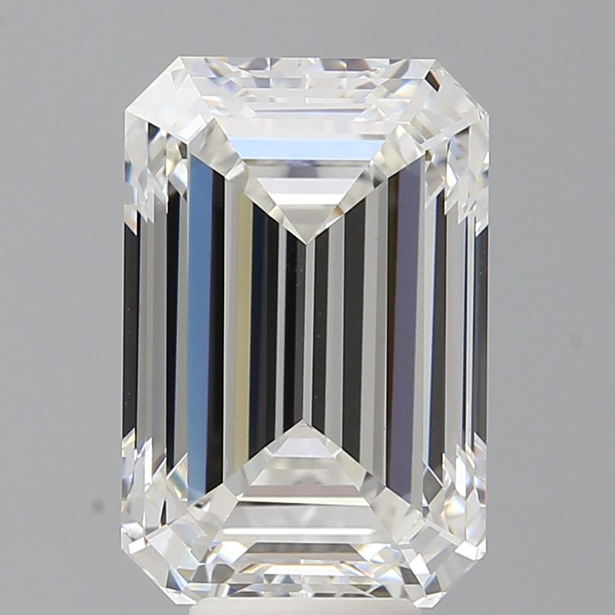 8.01 ct. emerald Lab Grown Diamond front image