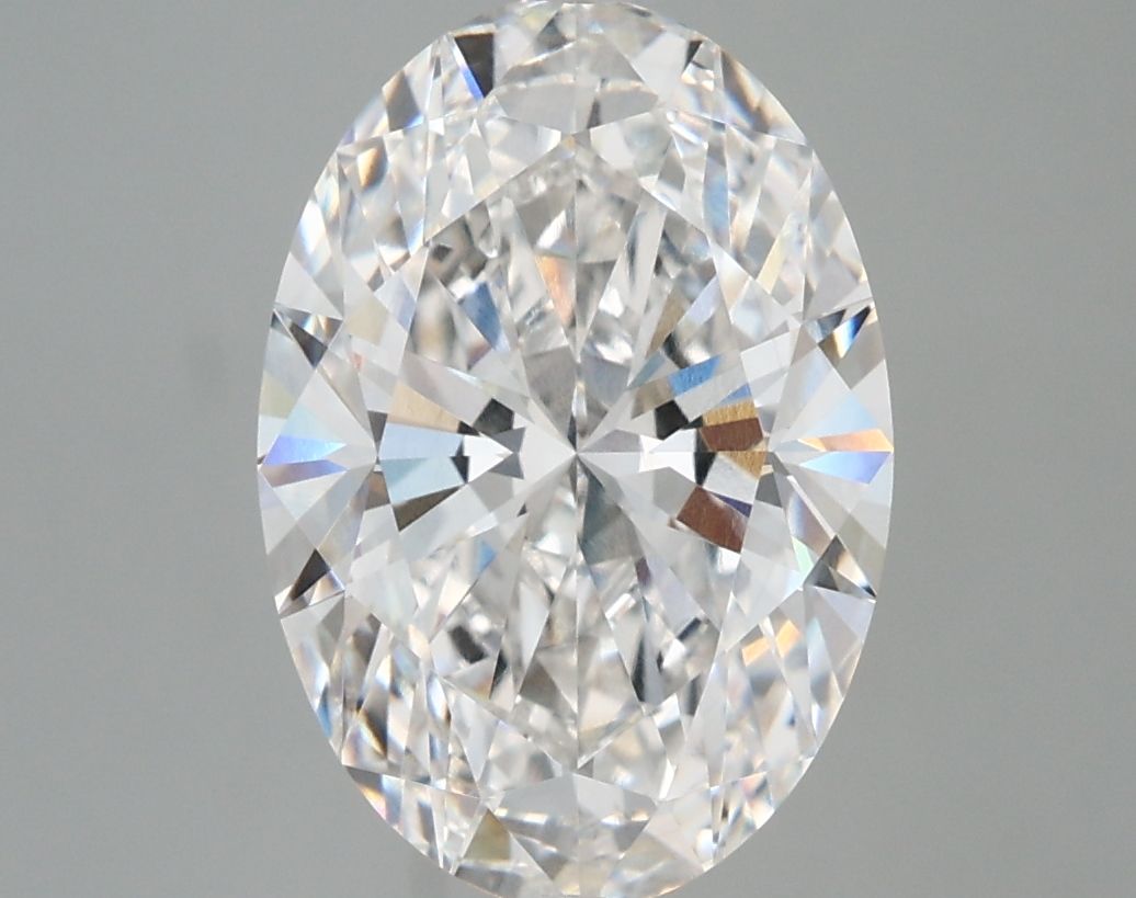 3.65 ct. oval Lab Grown Diamond front image