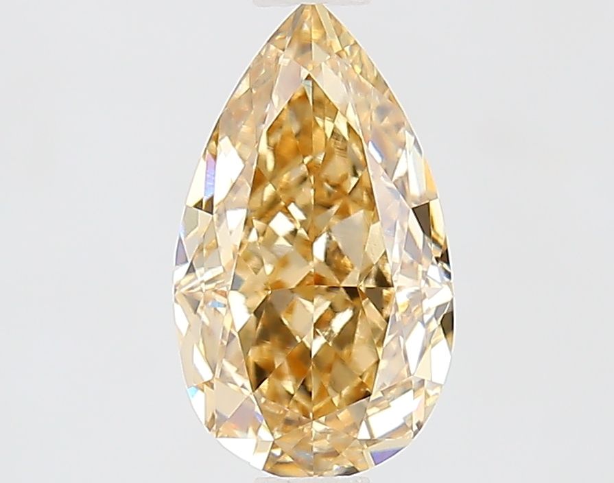 1.51 CT Fancy Light Brownish Yellow PEAR