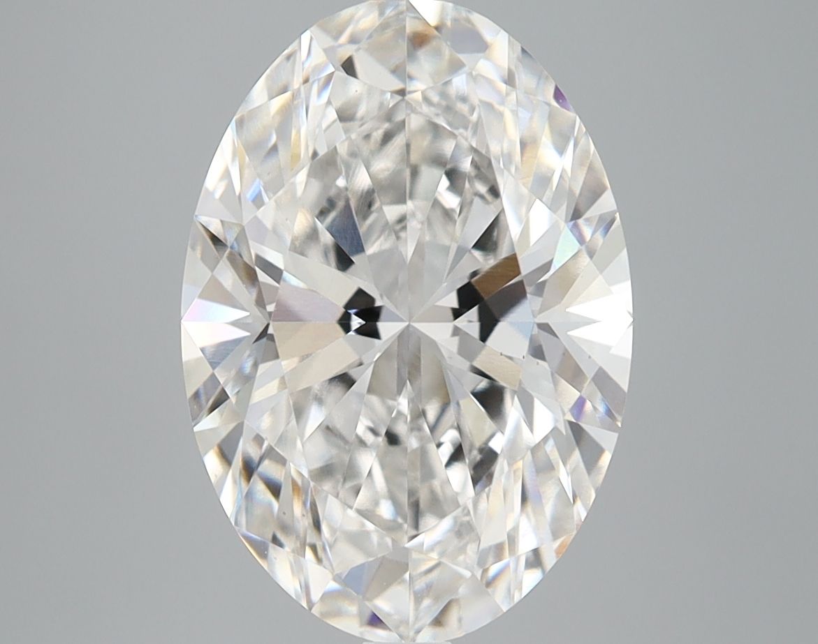 4.08 ct. oval Lab Grown Diamond front image