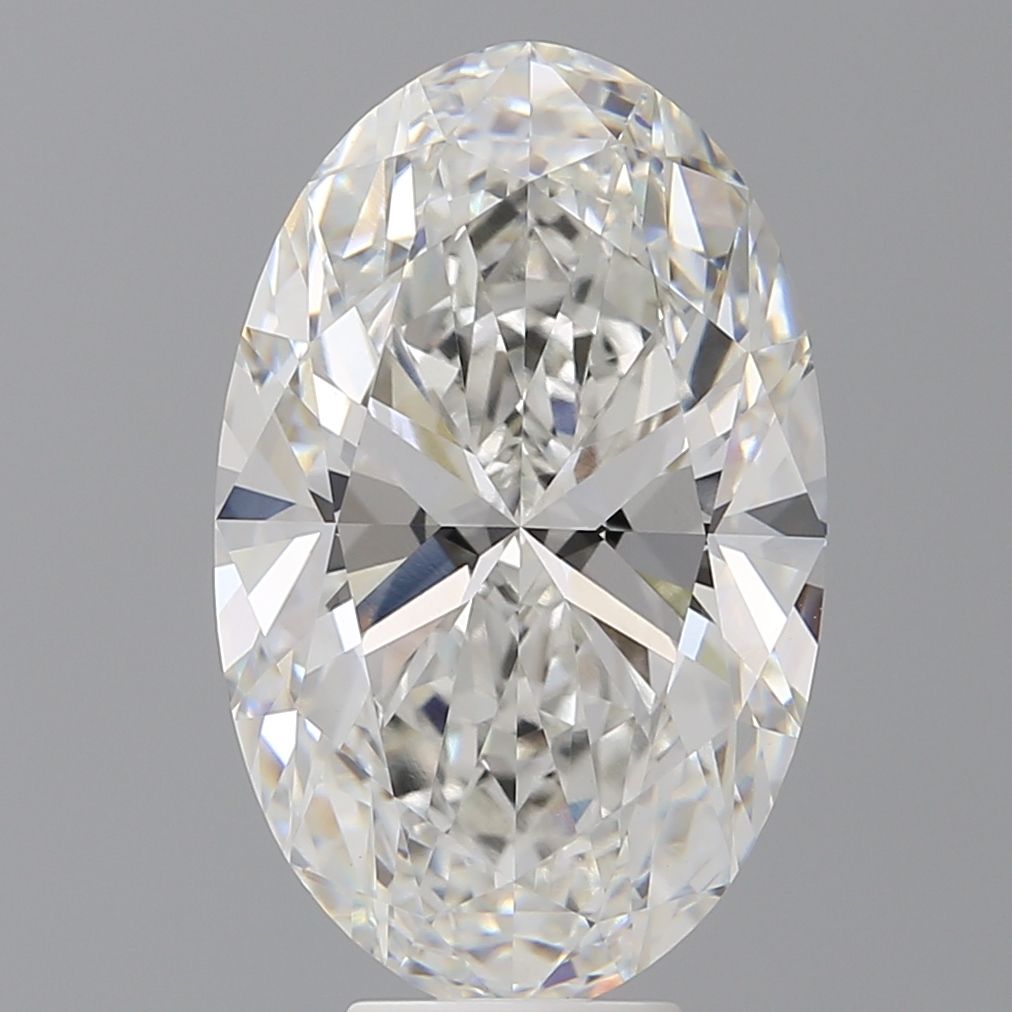 8.08 ct. oval Lab Grown Diamond front image