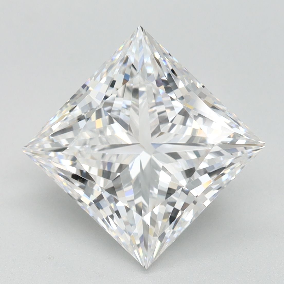 3.03 ct. princess Lab Grown Diamond front image