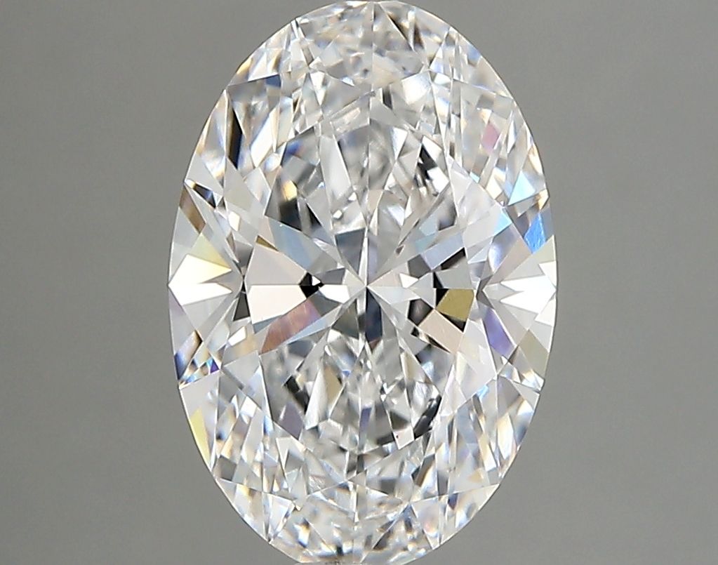 2.77 ct. oval Lab Grown Diamond front image