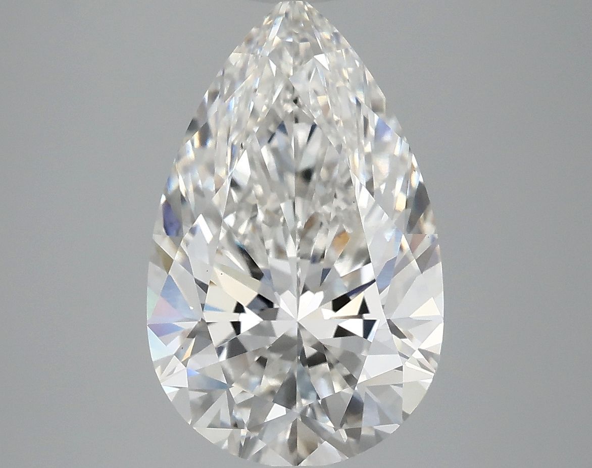 4.09 ct. pear Lab Grown Diamond front image