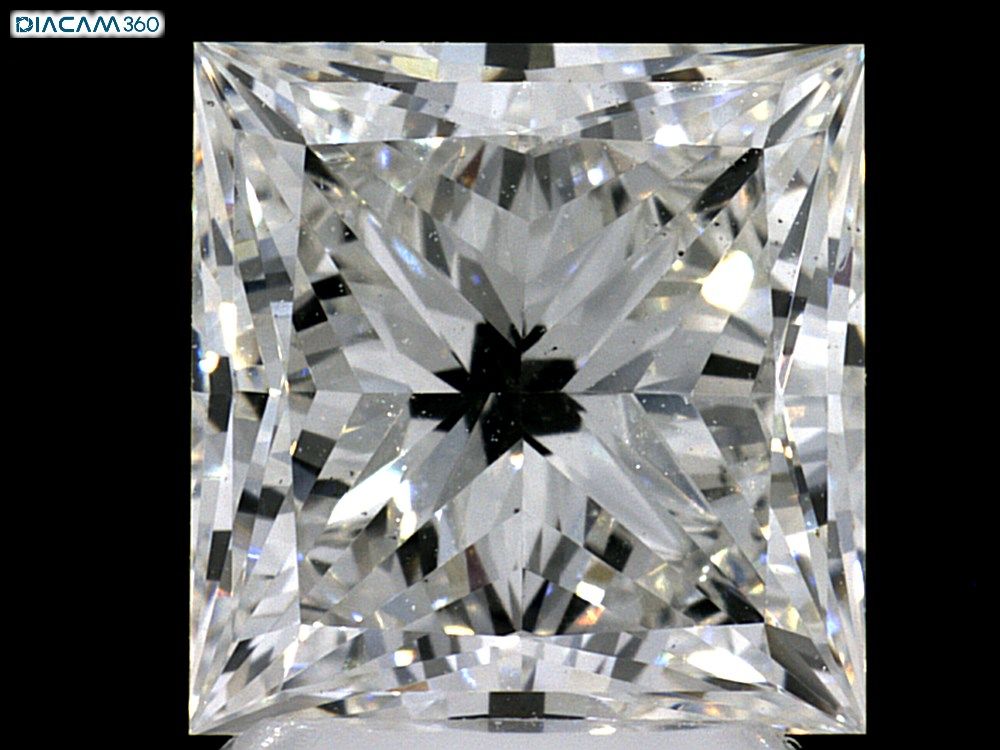 3.00 ct. princess Lab Grown Diamond front image