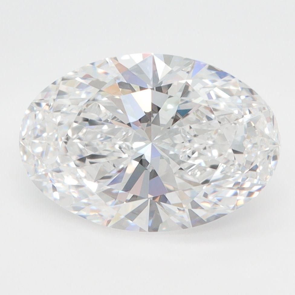 3.04 ct. oval Lab Grown Diamond front image