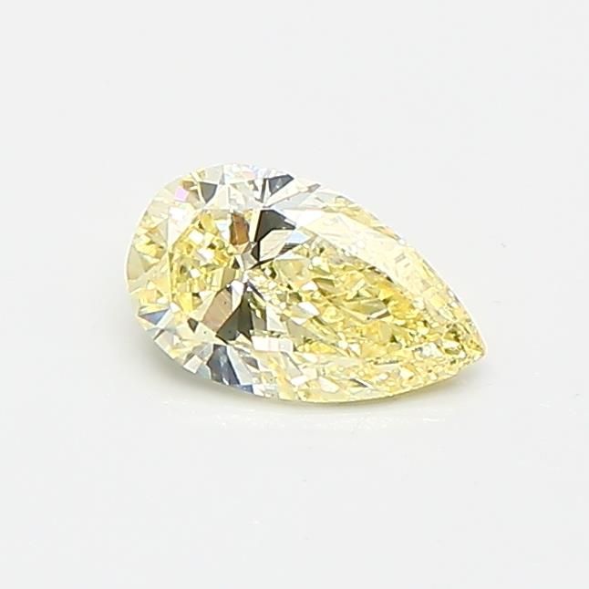 0.32 CT Fancy Light Yellow PEAR