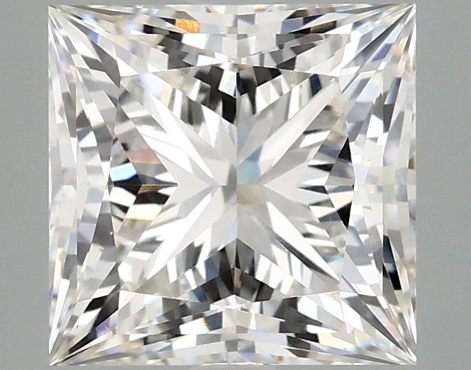 3.04 ct. princess Lab Grown Diamond front image