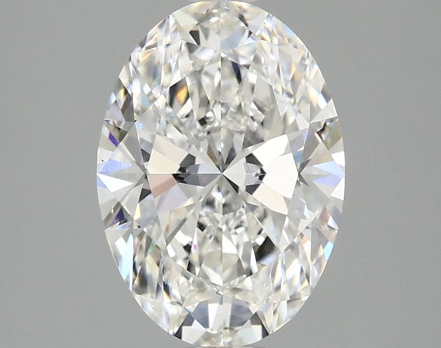 2.06 ct. oval Lab Grown Diamond front image