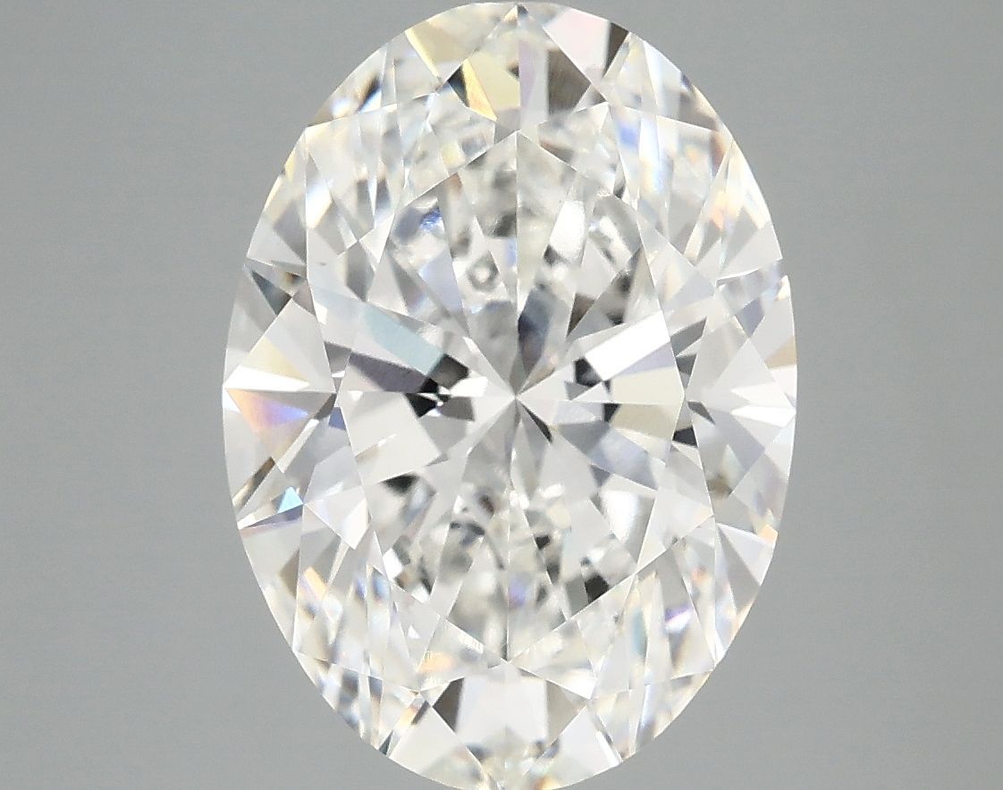 5.03 ct. oval Lab Grown Diamond front image