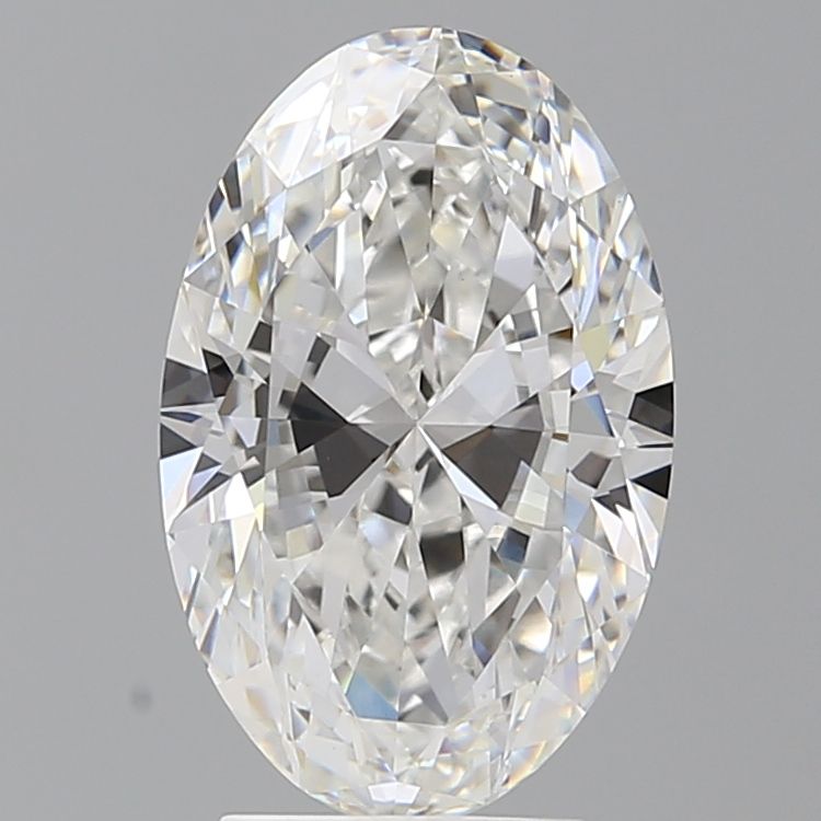 3.52 ct. oval Lab Grown Diamond front image