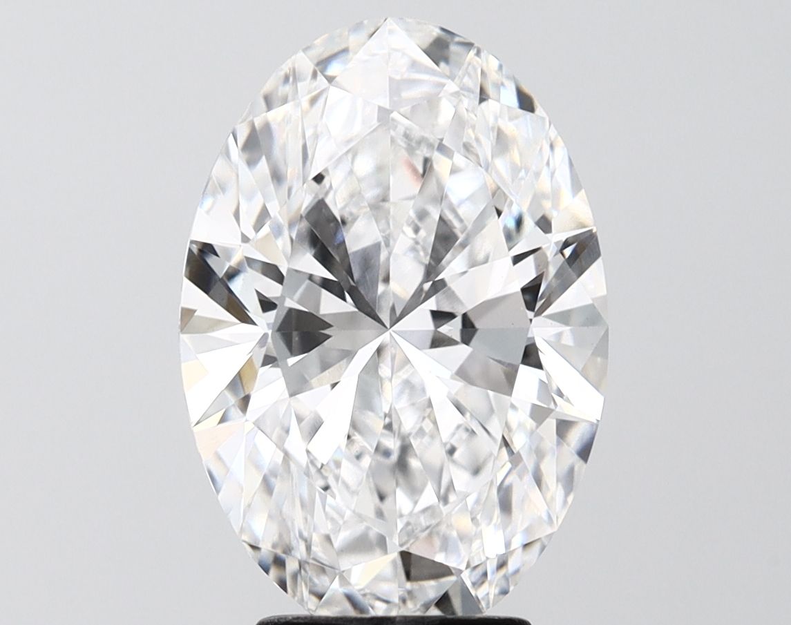 4.10 ct. oval Lab Grown Diamond front image