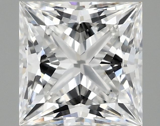 2.10 ct. princess Lab Grown Diamond front image