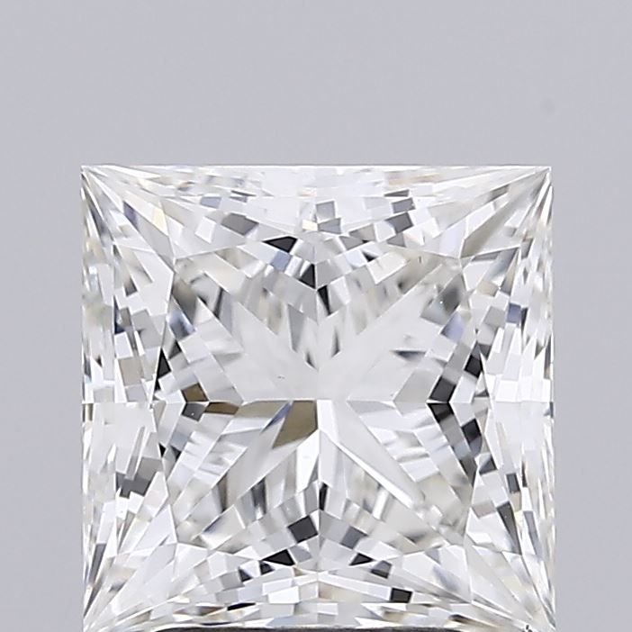 3.02 ct. princess Lab Grown Diamond front image