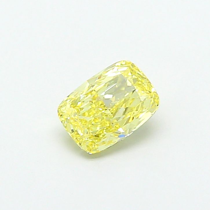 1.28 CT Fancy Intense Yellow CUSHION MODIFIED
