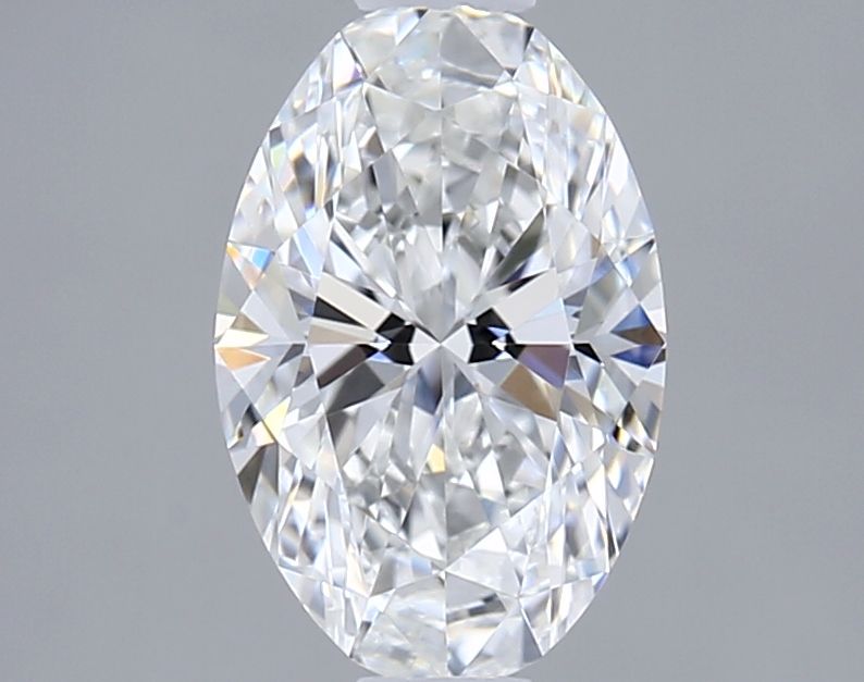 1 ct lab-grown Oval Diamond