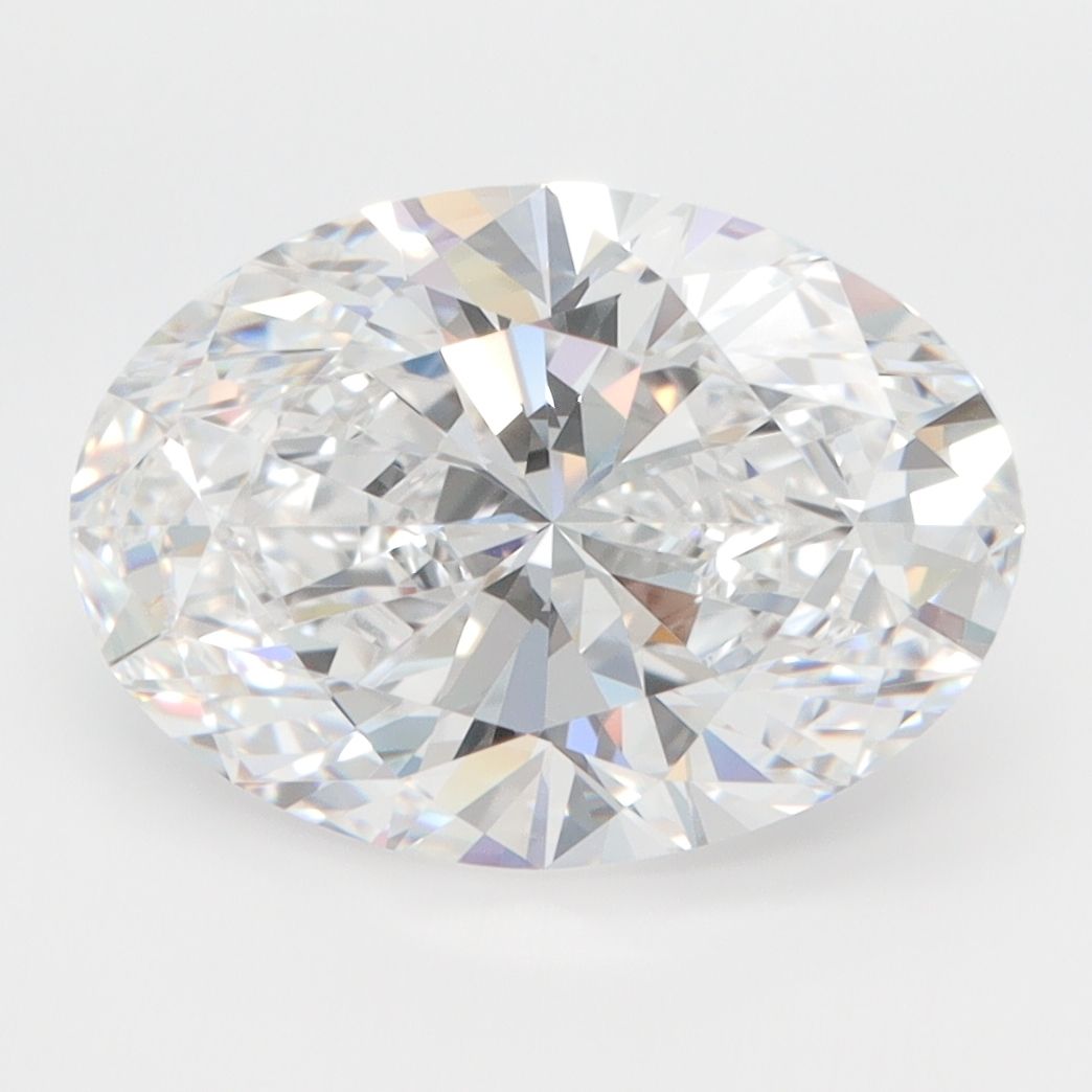 4.09 ct. oval Lab Grown Diamond front image