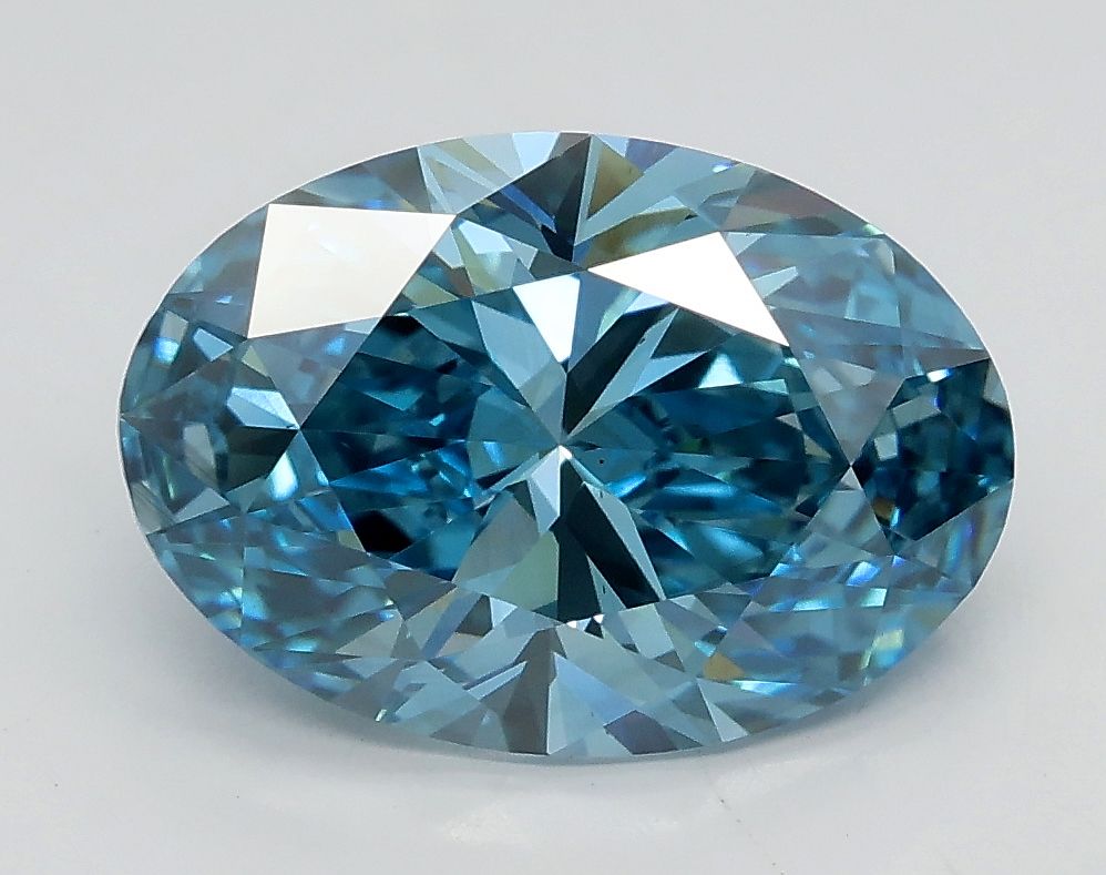 2.54 ct. oval Lab Grown Diamond front image