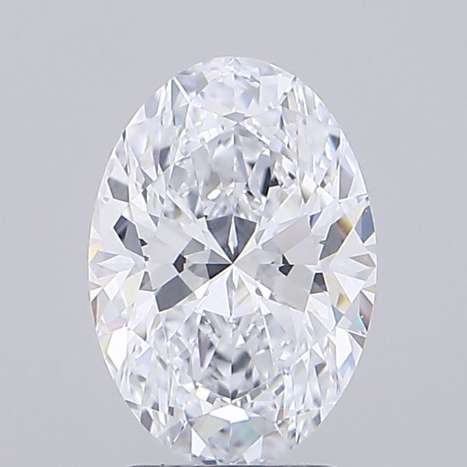 2.59 ct. oval Lab Grown Diamond front image