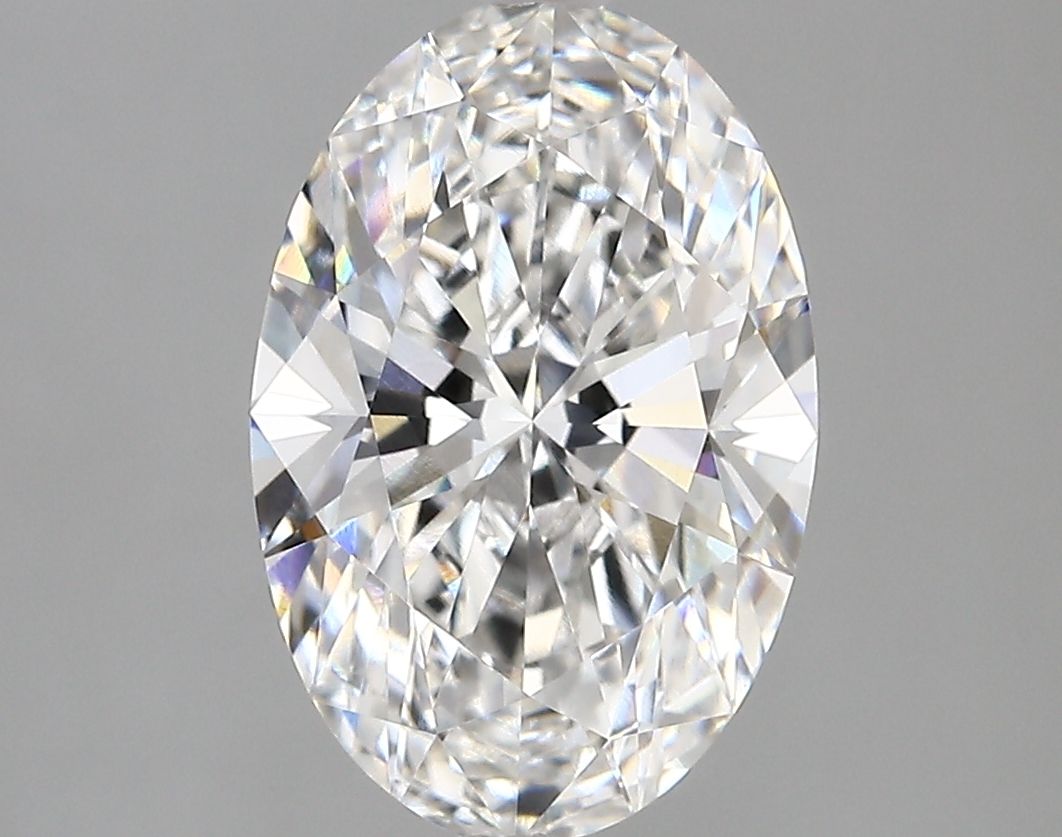 3.04 ct. oval Lab Grown Diamond front image