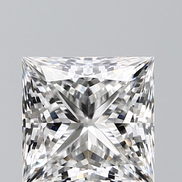 1.58 ct. princess Lab Grown Diamond front image