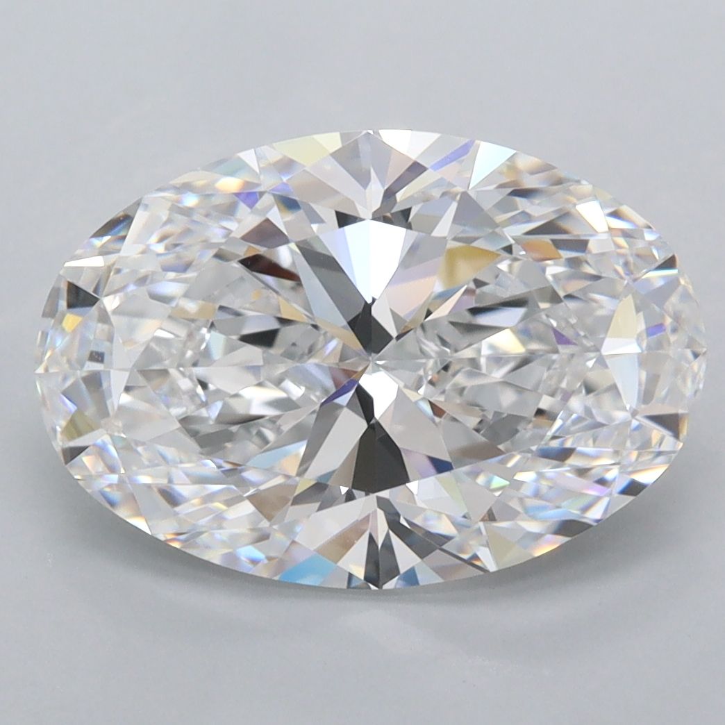 4.18 ct. oval Lab Grown Diamond front image