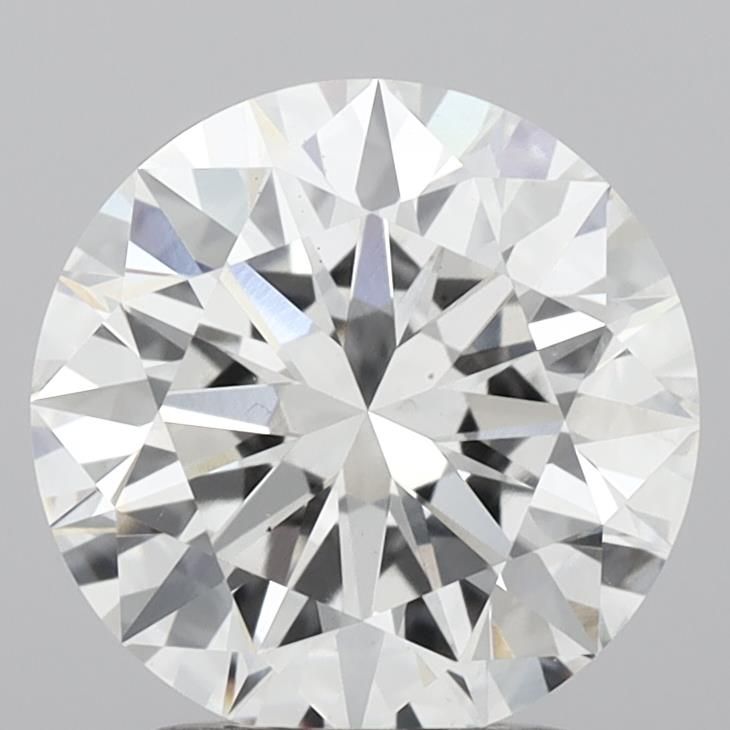 2.27 ct. round Lab Grown Diamond front image