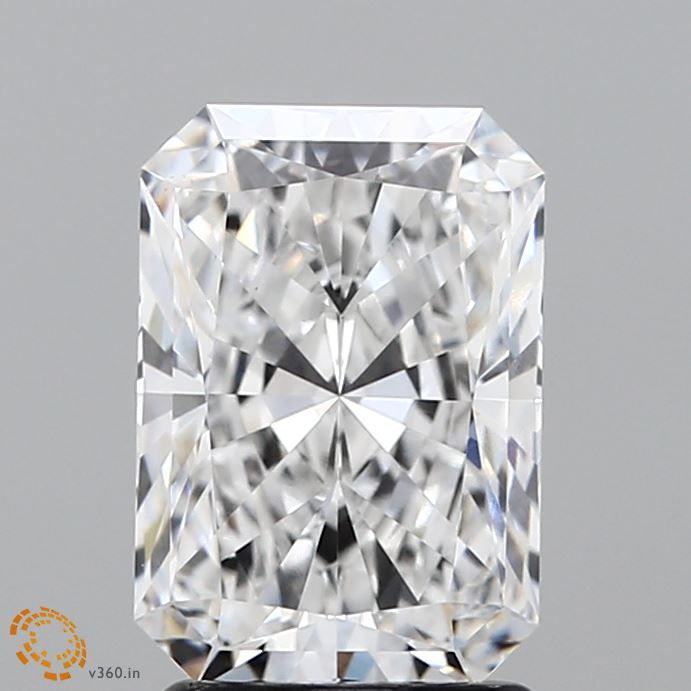 2.10 ct. radiant Lab Grown Diamond front image
