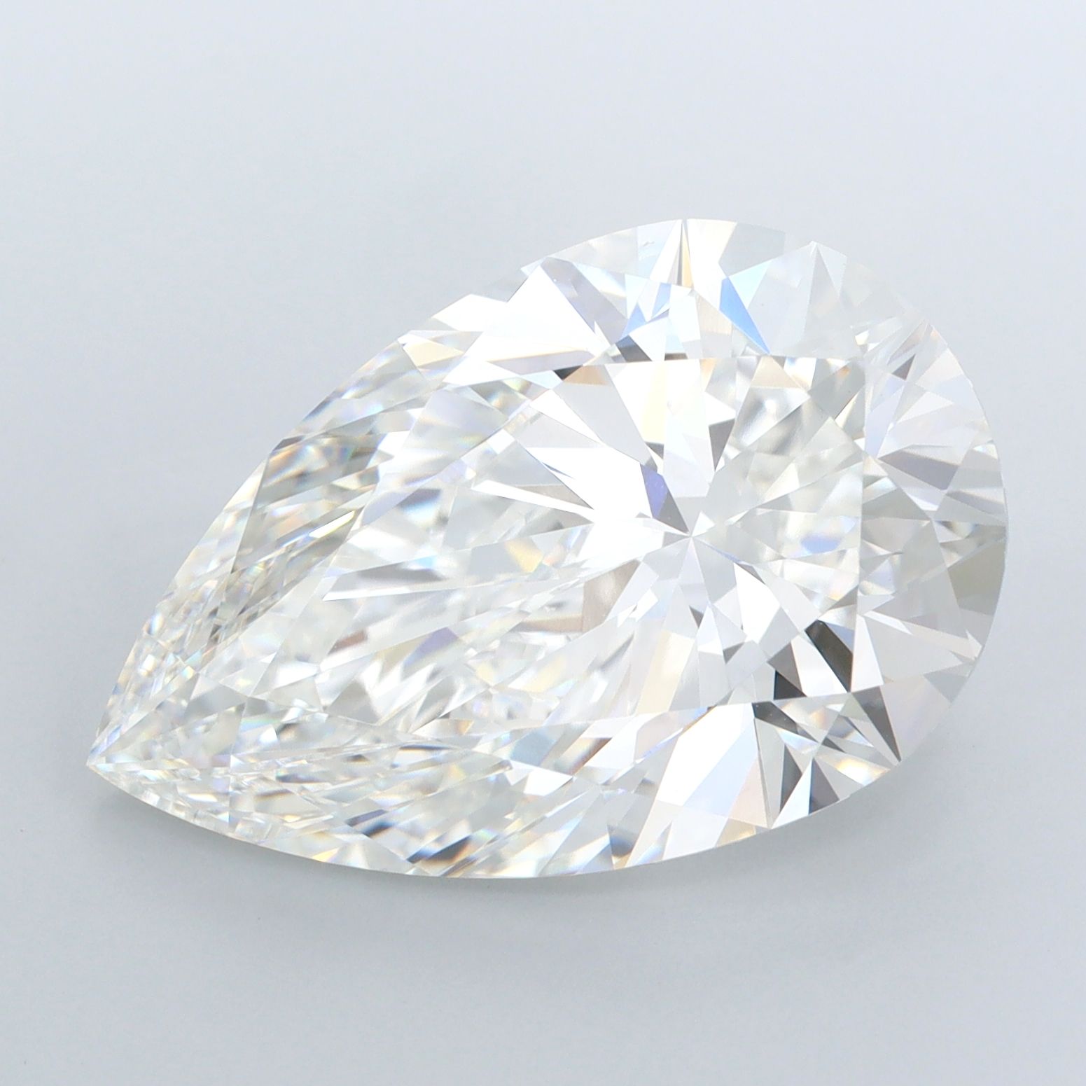 9.58 ct. pear Lab Grown Diamond front image