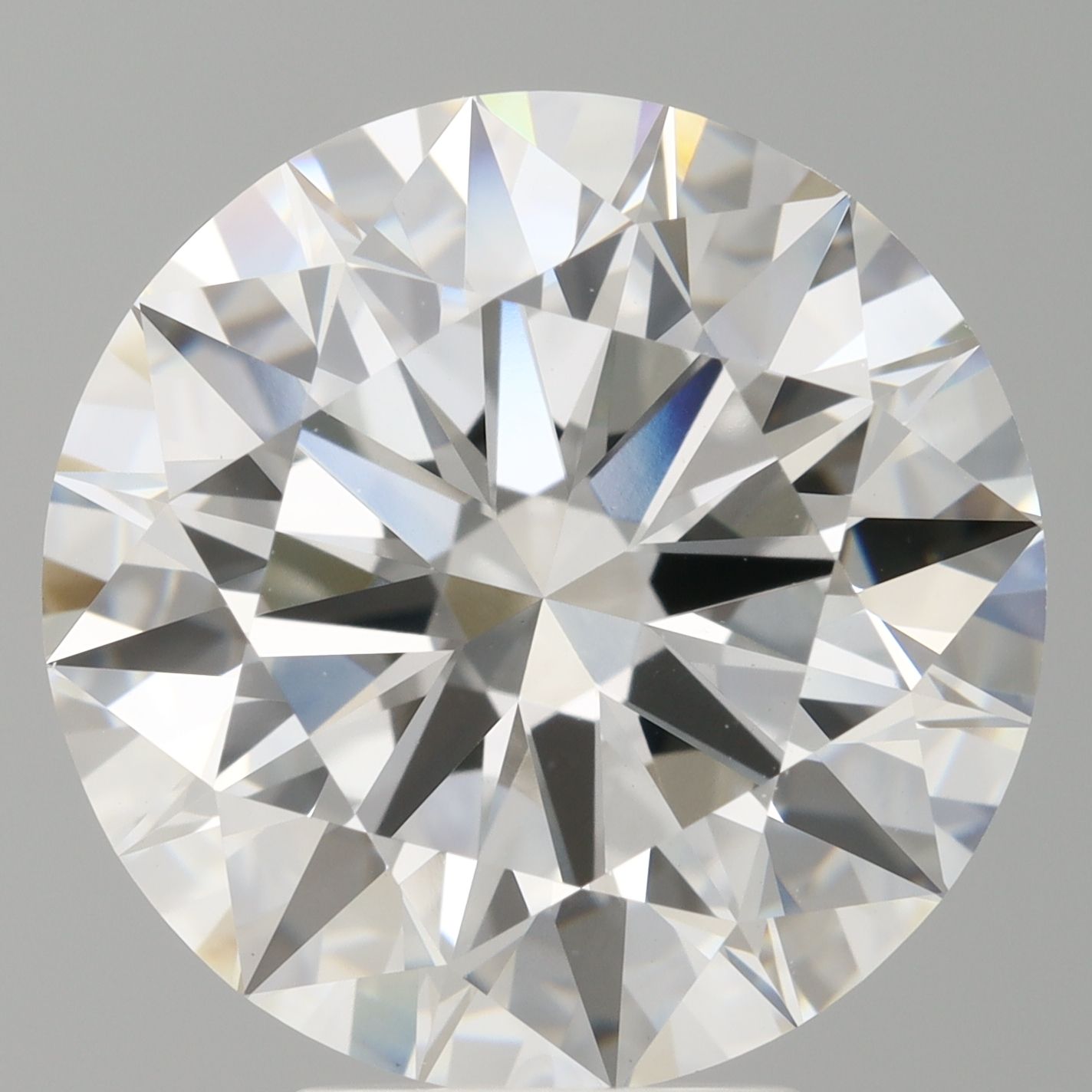 6.10 ct. round Lab Grown Diamond front image