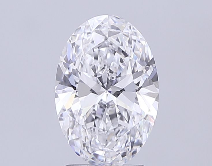 2.06 ct. oval Lab Grown Diamond front image