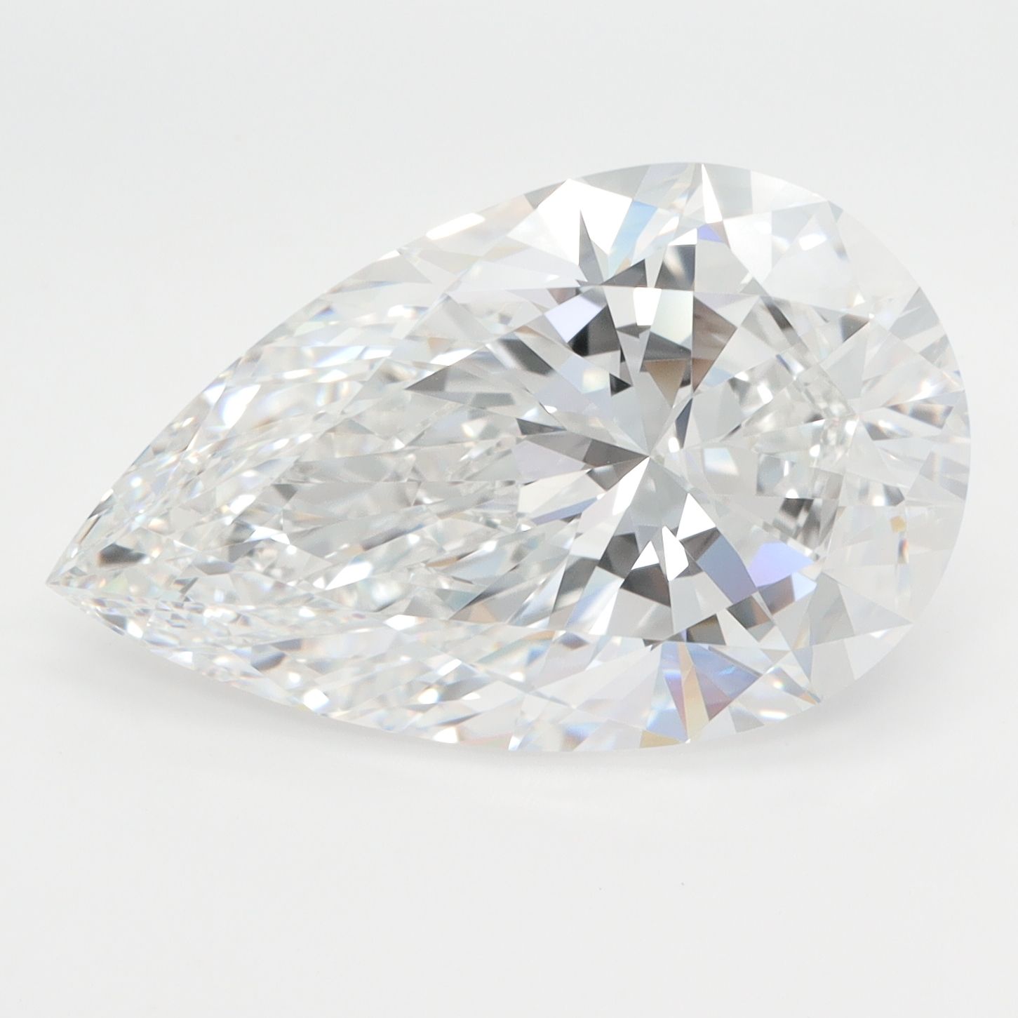 7.67 ct. pear Lab Grown Diamond front image