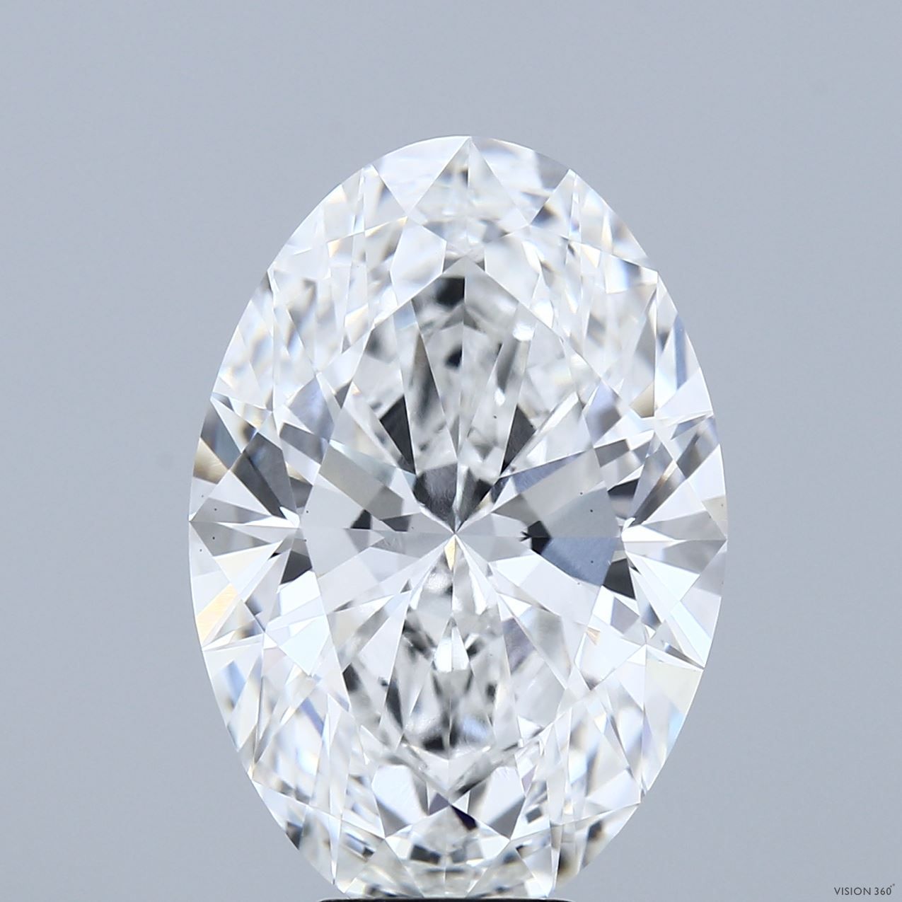 9.06 ct. oval Lab Grown Diamond front image