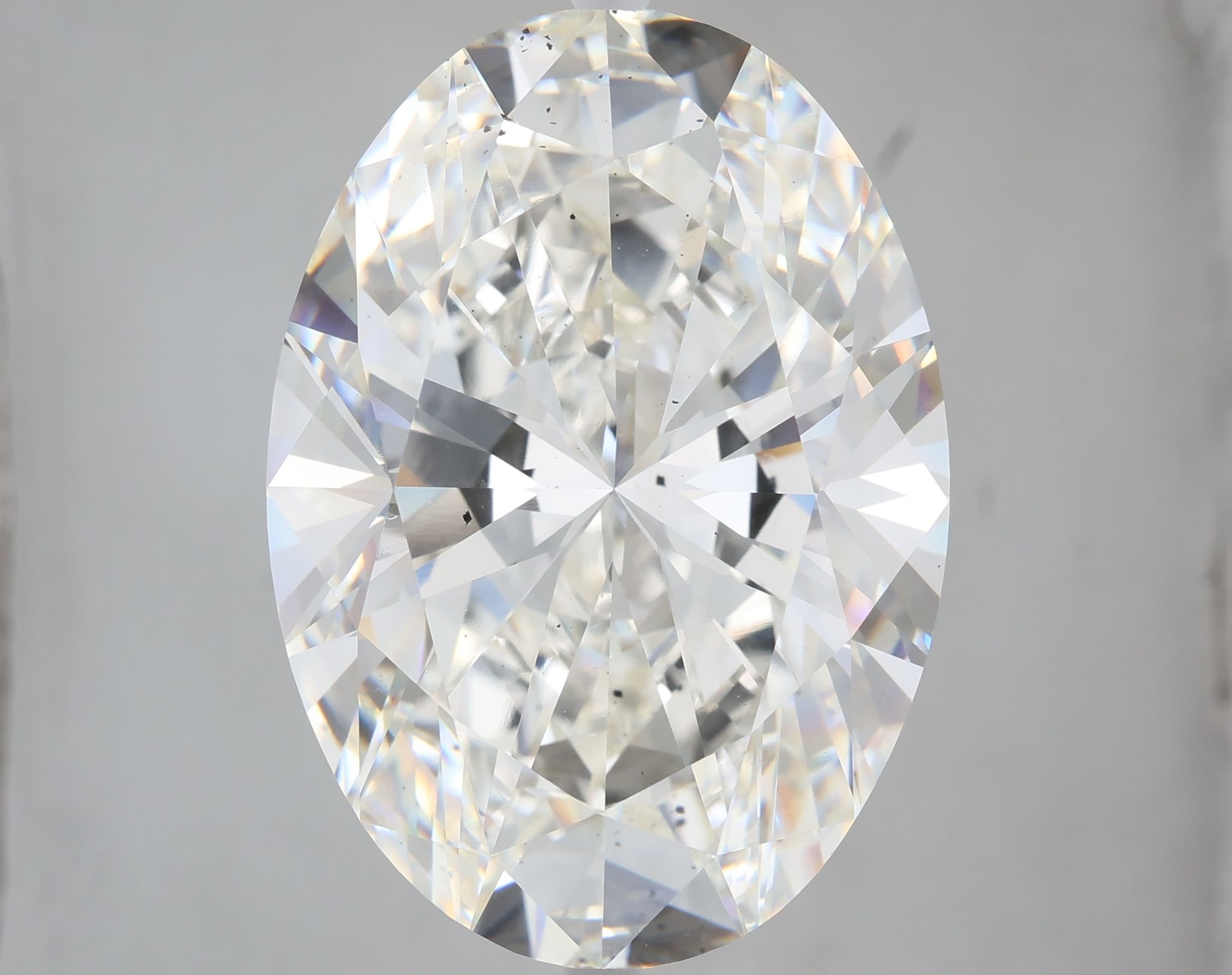 25.84 ct. oval Lab Grown Diamond front image