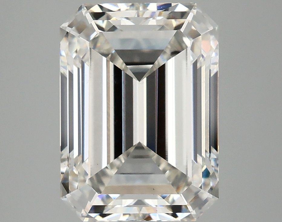 4.10 ct. emerald Lab Grown Diamond front image