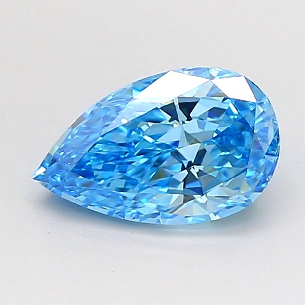 1.0 CT Fancy Vivid Blue PEAR