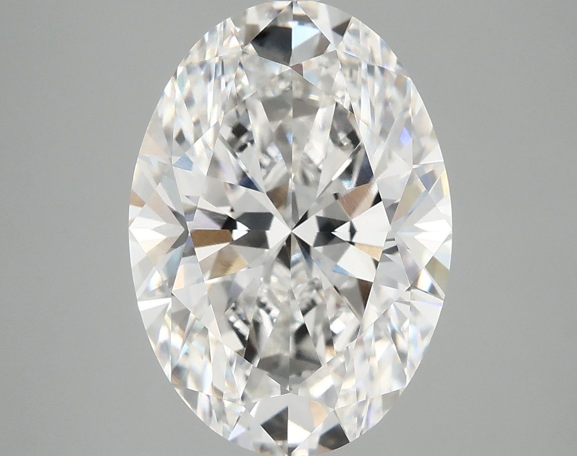 5.04 ct. oval Lab Grown Diamond front image