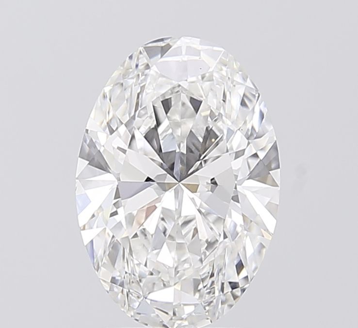 3.04 ct. oval Lab Grown Diamond front image